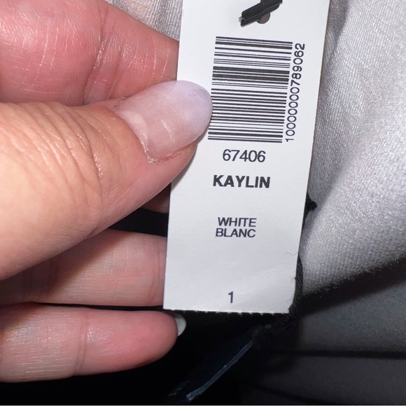 NWT Wilfred Free Kaylin White Oversized Long-sleeved T-Shirt - Size 1/Small - Picture 9 of 9